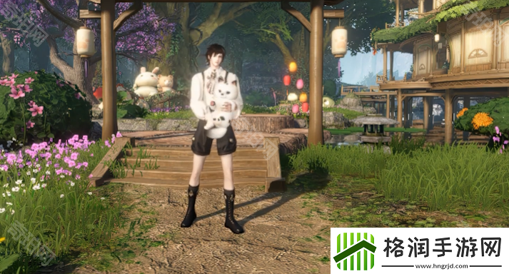 逆水寒手游怎么抱宠物