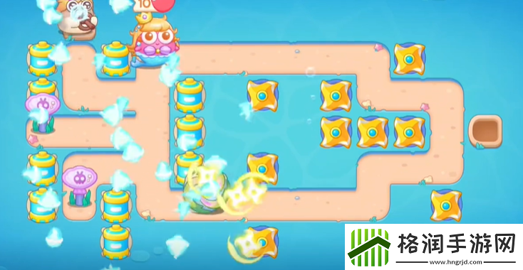 保卫萝卜4海的闺女第111关图文攻略