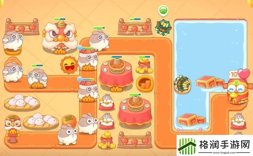 保卫萝卜4新春大集第7关怎么过