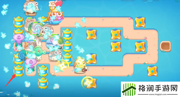 保卫萝卜4海的闺女第111关图文攻略