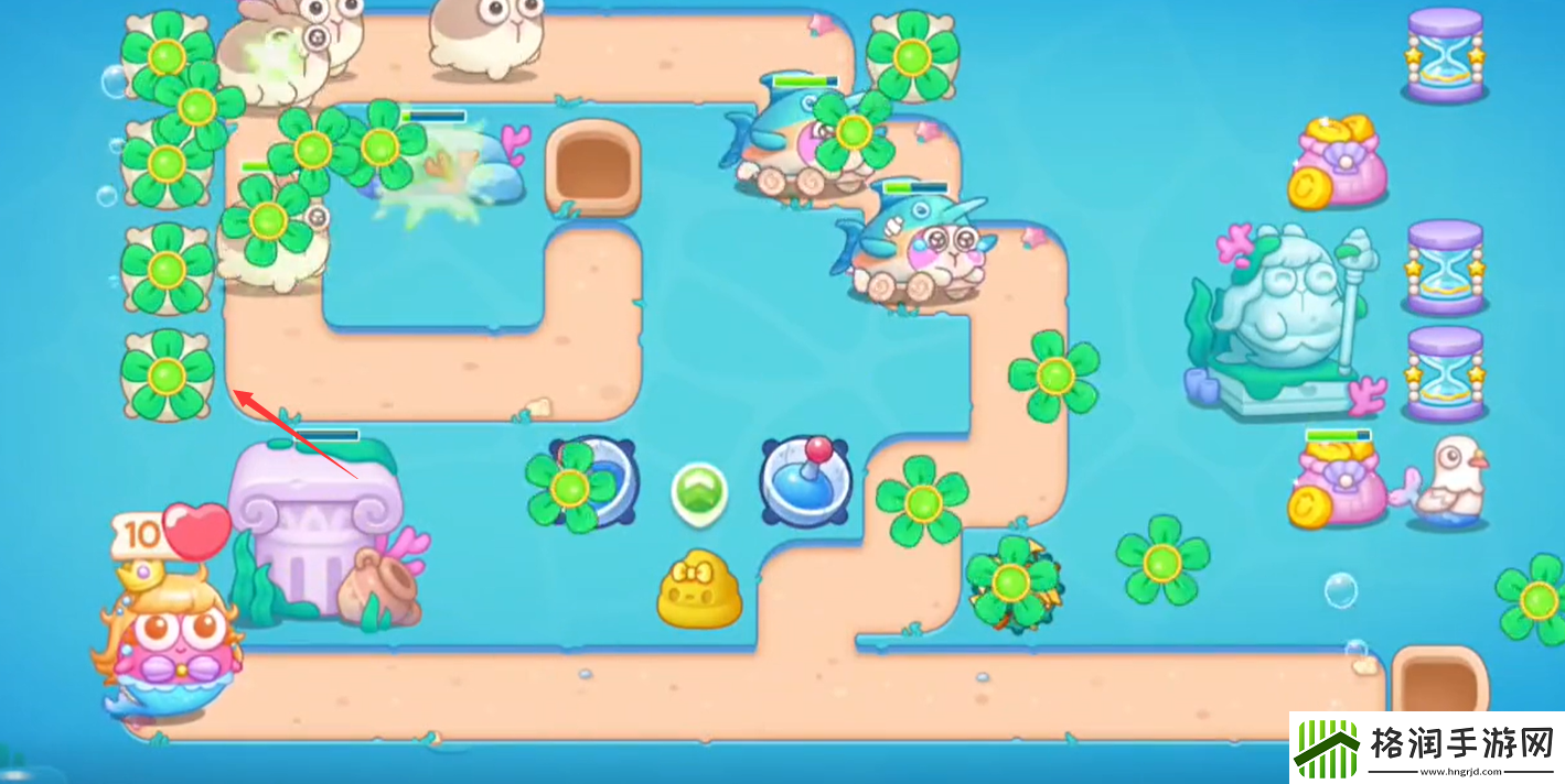 保卫萝卜4海的闺女108金萝卜道具全清过关技巧