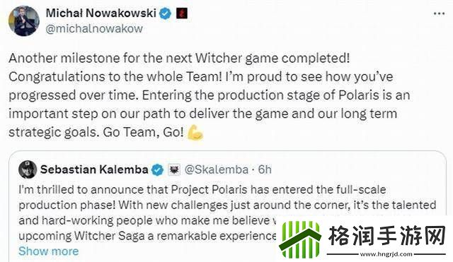 巫师4全面制作中