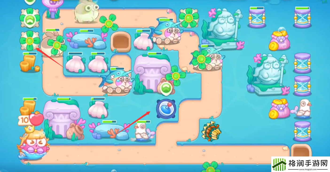 保卫萝卜4海的闺女108金萝卜道具全清过关技巧