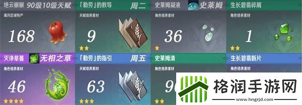 原神瑶瑶养成材料全攻略