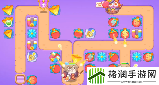 保卫萝卜4阿波与魔法宝藏第42关通关攻略