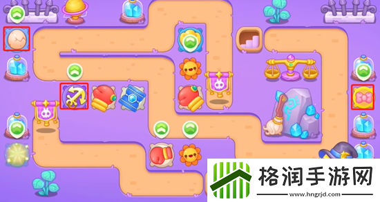 保卫萝卜4阿波与魔法宝藏第33关通关攻略