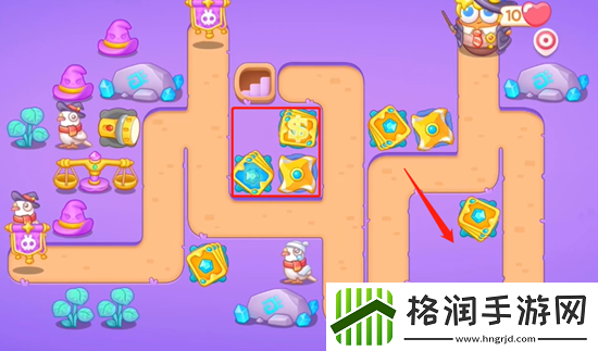 保卫萝卜4阿波与魔法宝藏第32关通关攻略