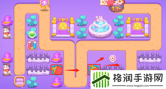 保卫萝卜4阿波与魔法宝藏第42关通关攻略