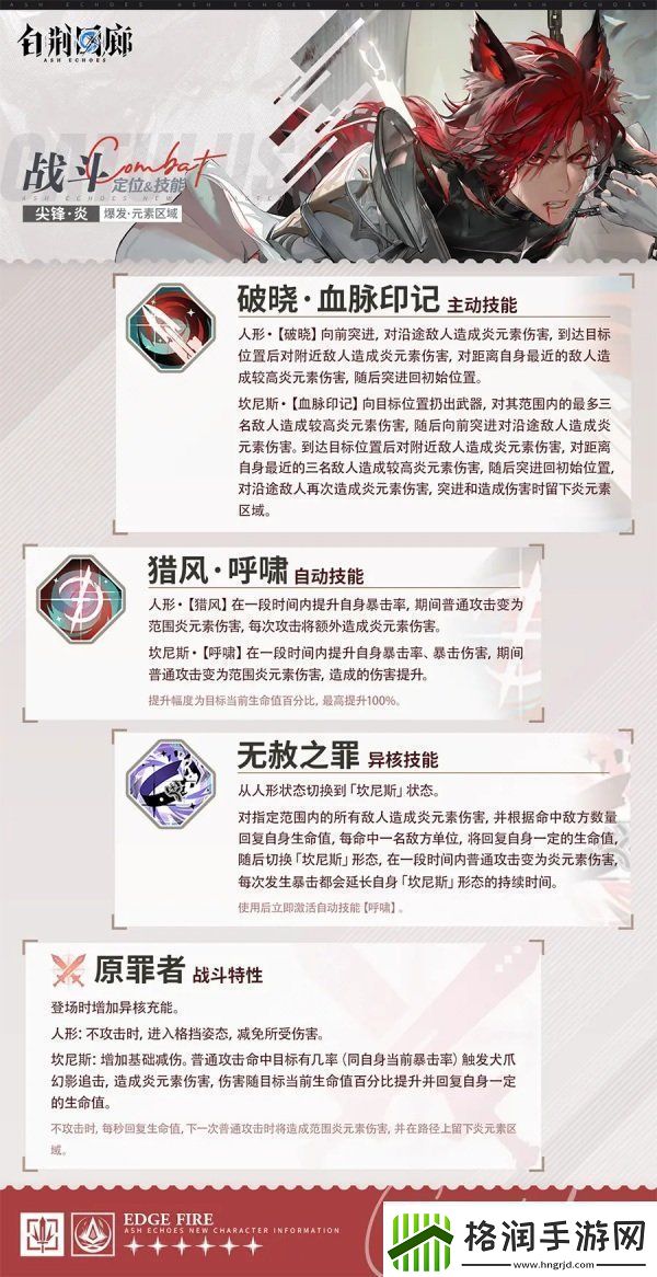 白荆回廊昊苍战斗定位介绍