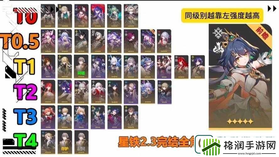 战火使命角色强度排行榜揭晓