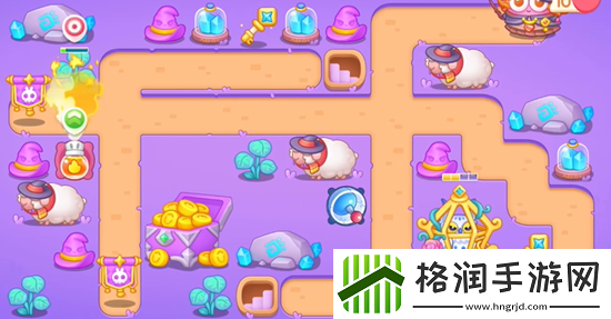 保卫萝卜4阿波与魔法宝藏第34关通关攻略