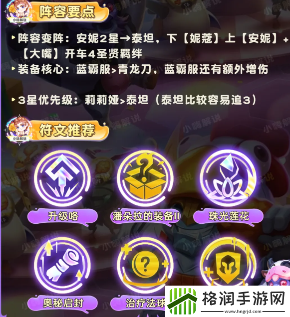 云顶之弈S11圣贤莉莉娅阵容推荐