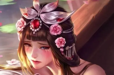 王者荣耀女英雄翻白眼流口水的样子人物图片