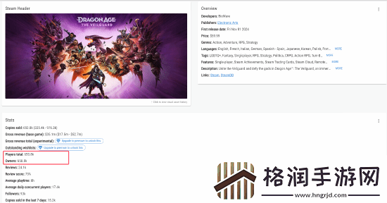 仅用两天！潜行者2销量现已超越龙腾世纪4