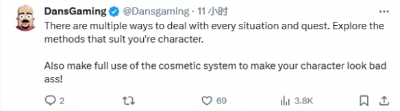 赛博朋克2077设计师征求入坑建议