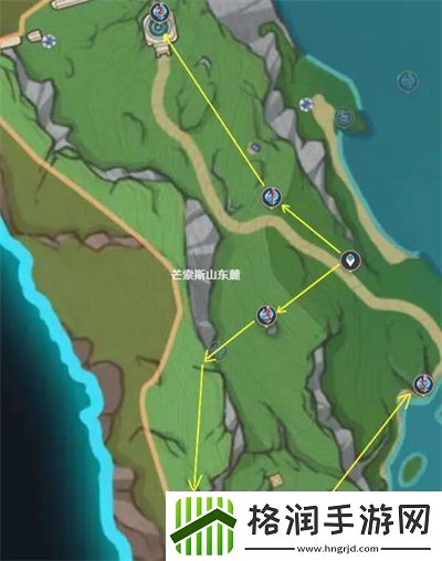 原神芒索斯山东麓水神瞳收集路线介绍