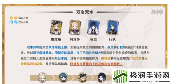 原神4.3娜维娅阵容怎么搭配