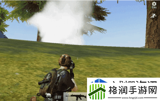 荒野行动烟雾弹在哪里拿