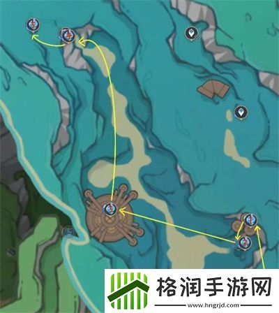 原神芒索斯山东麓水神瞳收集路线介绍