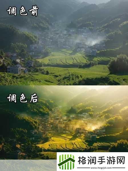 免费PS大片段视频调色梦幻色彩调配