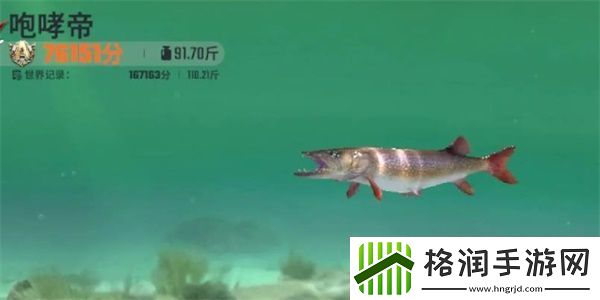 欢乐钓鱼大师咆哮帝钓鱼技巧