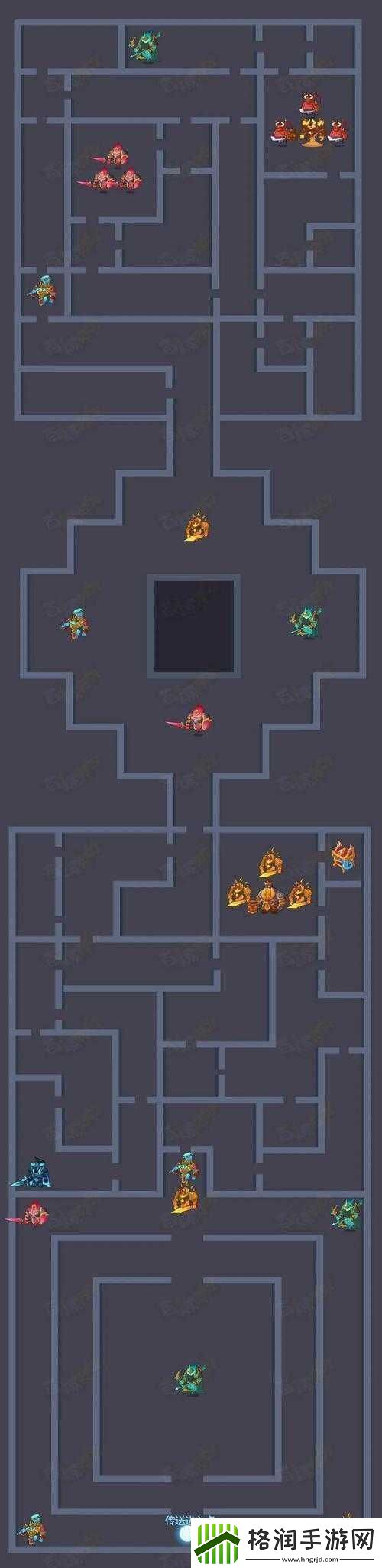 传送门骑士金钩位置详解及藏宝图寻找技巧