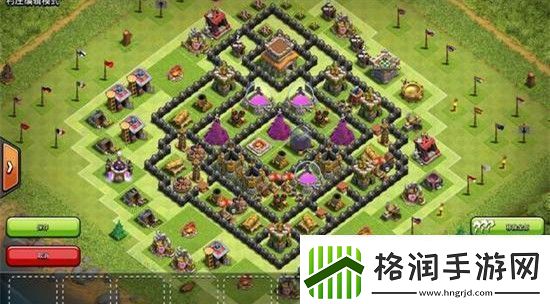 部落冲突8本神阵怎么布局