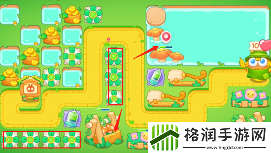 保卫萝卜4头等大事第8关通关攻略