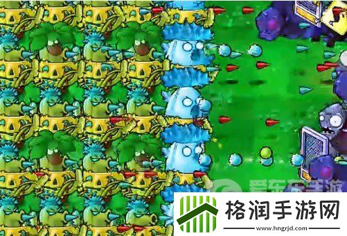 植物大战僵尸杂交版挑战模式第14关怎么过