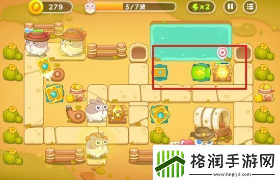 保卫萝卜4波仔很忙第6关攻略