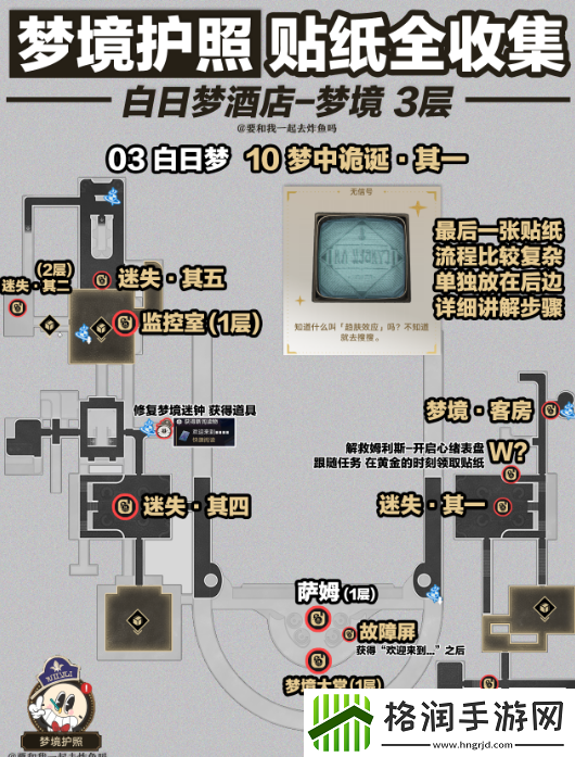 崩坏星穹铁道梦境护照不夜之城贴纸全收集