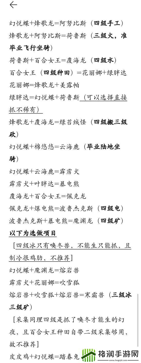 幻兽帕鲁打工最快毕业配种方案分享