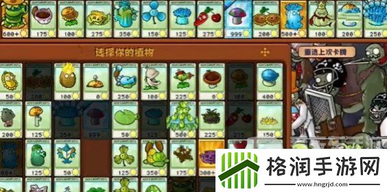 植物大战僵尸杂交版挑战模式第18关怎么过