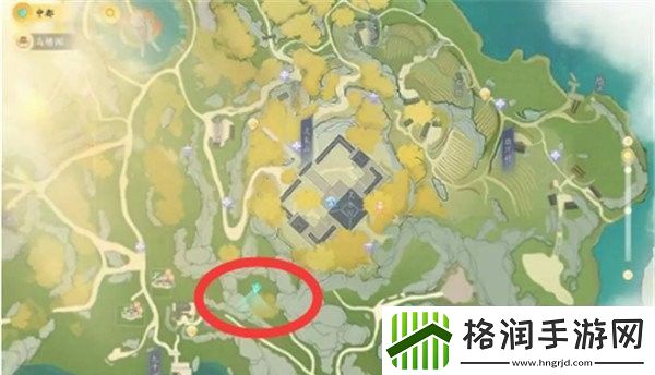 射雕无定坊五蕴灯在哪里