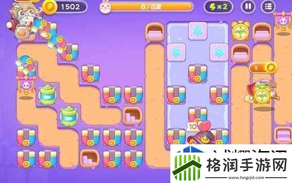 保卫萝卜4阿波与魔法宝藏第99关通关教学