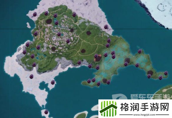 幻兽帕鲁樱花岛全翠叶鼠雕像位置在哪里