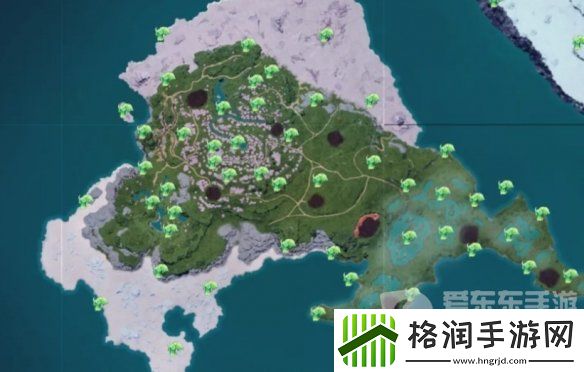 幻兽帕鲁樱花岛全翠叶鼠雕像位置在哪里