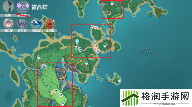 原神小动物分布位置大全