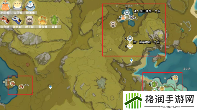 原神小动物分布位置大全