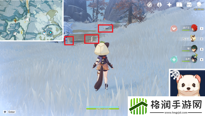 原神小动物分布位置大全