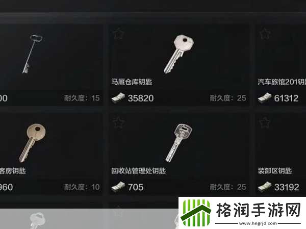 暗区突围农场墓地钥匙房