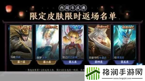 王者荣耀铠的青龙志2021年震撼返场时间揭秘