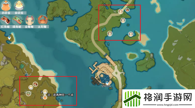 原神小动物分布位置大全