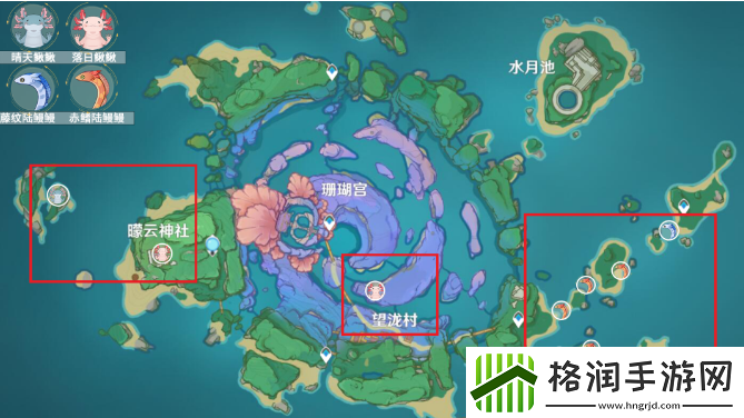 原神小动物分布位置大全