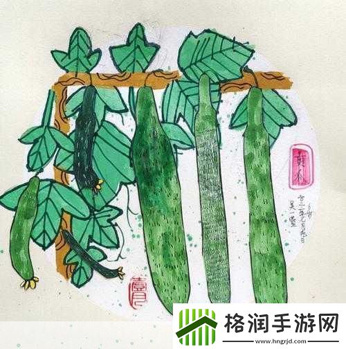 黄瓜的视频画画的图片清新夏日