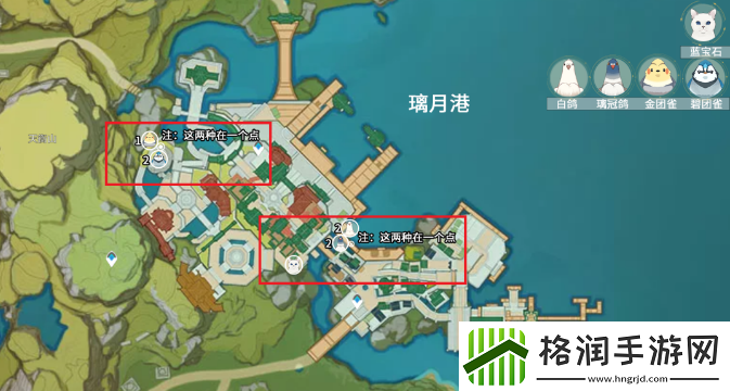 原神小动物分布位置大全