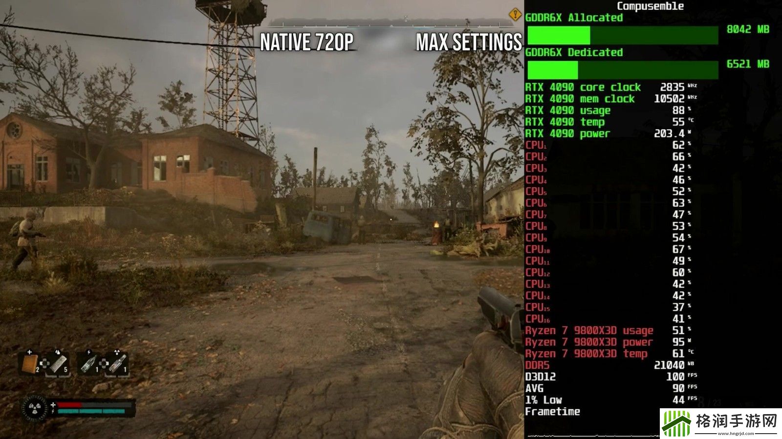 潜行者2基准测试视频