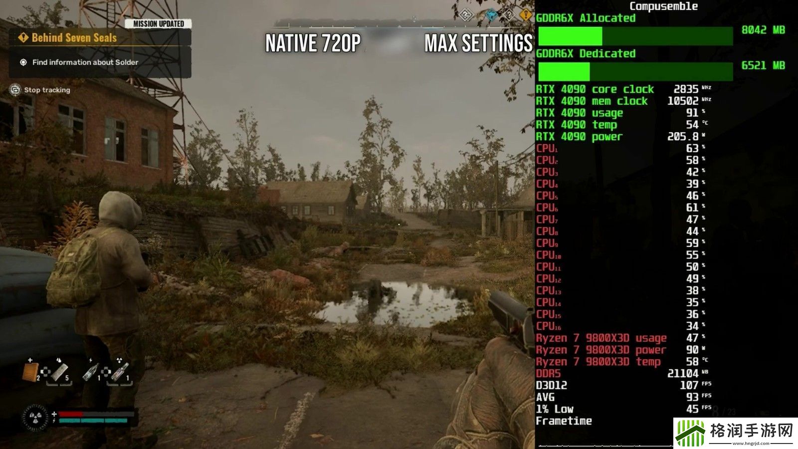 潜行者2基准测试视频