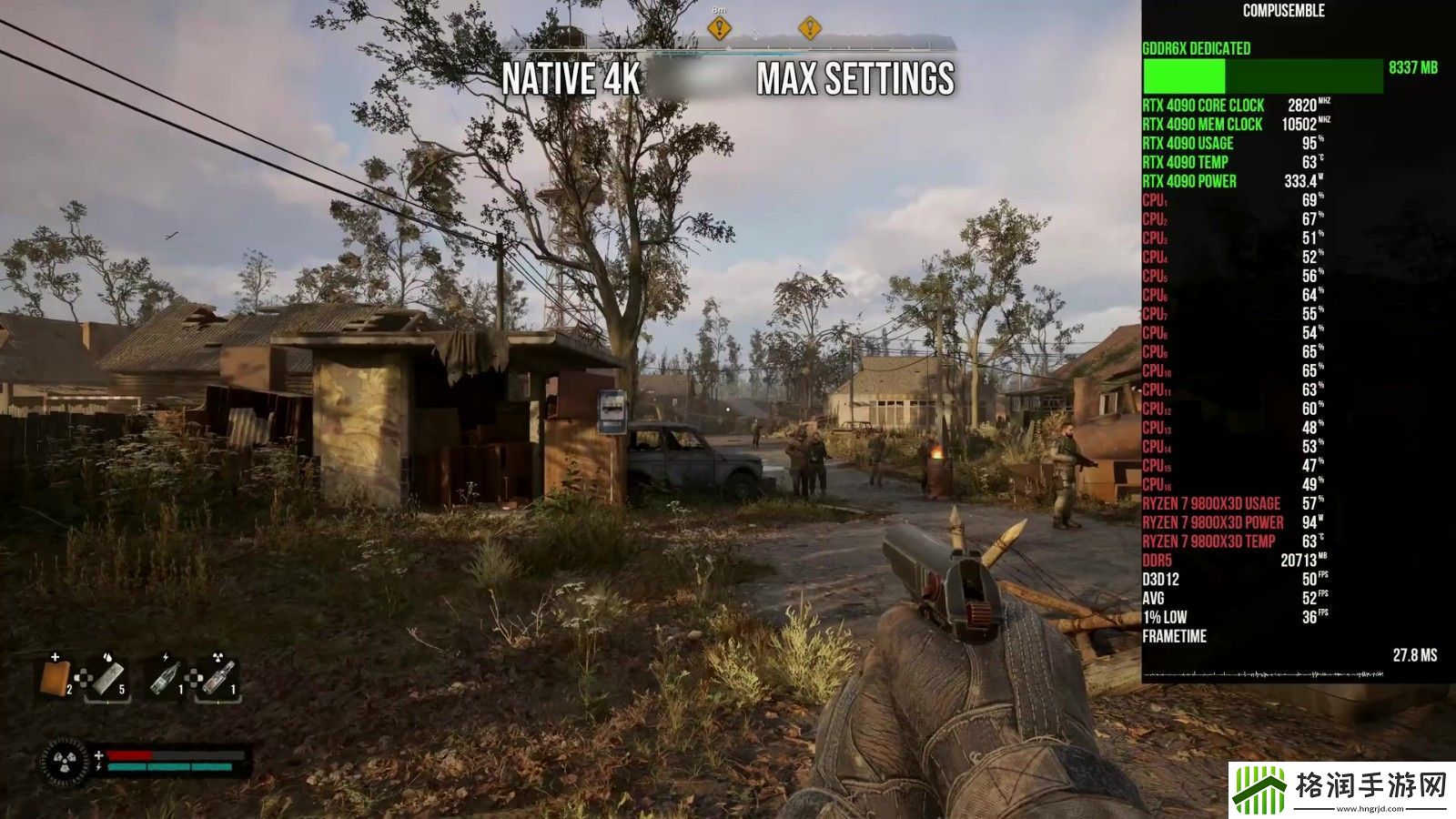 潜行者2基准测试视频