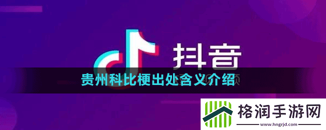 贵州科比什么梗